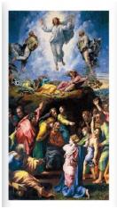 Transfiguration Prayer - Holy Card